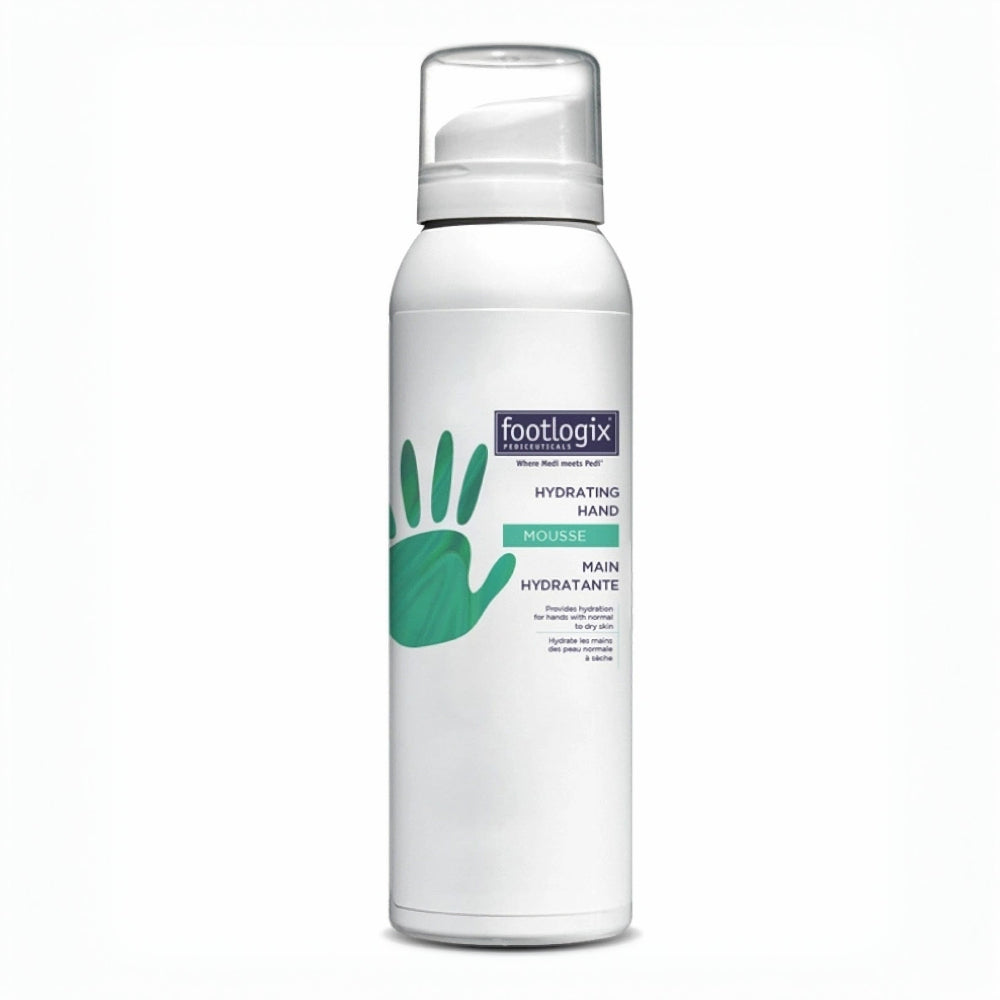 Footlogix Hydrating Hand Mousse, 125 ml product packaging