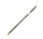 Nisima Diamond Nail Drill Bit Blunt Flame, 2.1 mm, Fine