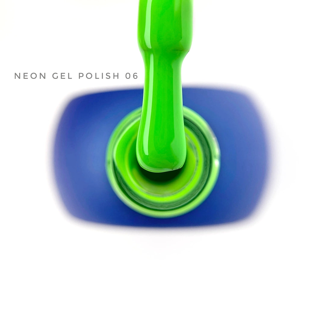 Touch Neon Gel polish, 9 ml - Lime Green