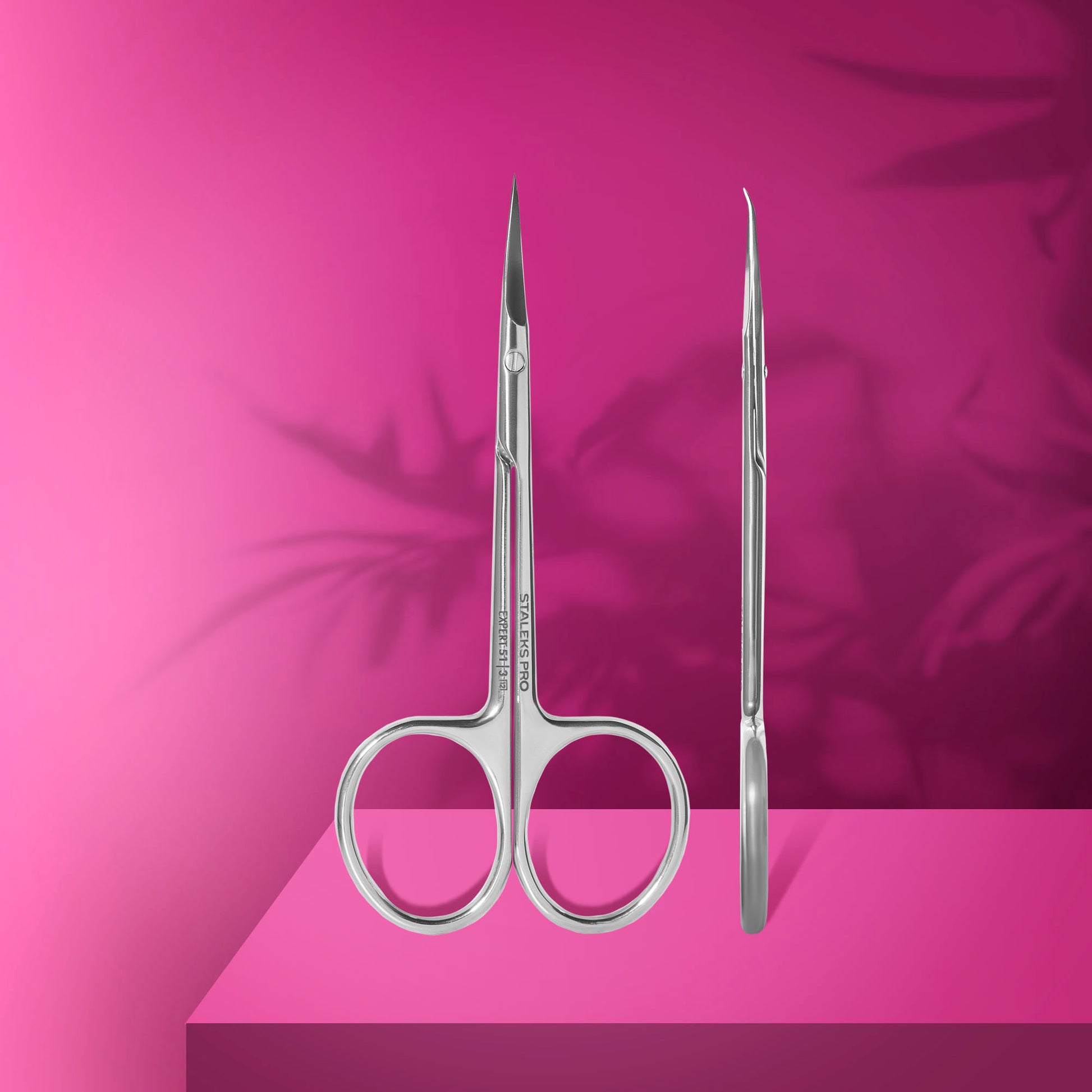 STALEKS PRO EXPERT 51 TYPE 3 professional cuticle scissors with hook