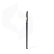 STALEKS PRO EXPERT blue flame diamond nail drill bit, 2.1 × 8 mm