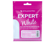 STALEKS PRO EXPERT 10 white adhesive pedicure files 180 grit pack of 30