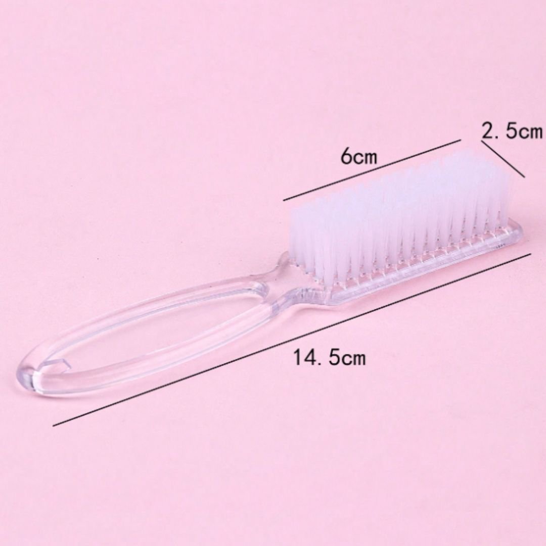 Long-Handle Nail Cleaning Brush - NailGlow Supplies