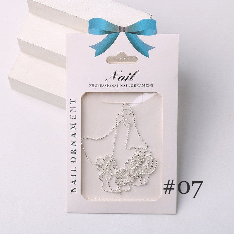 Ultra-Fine Crystal Nail Chain