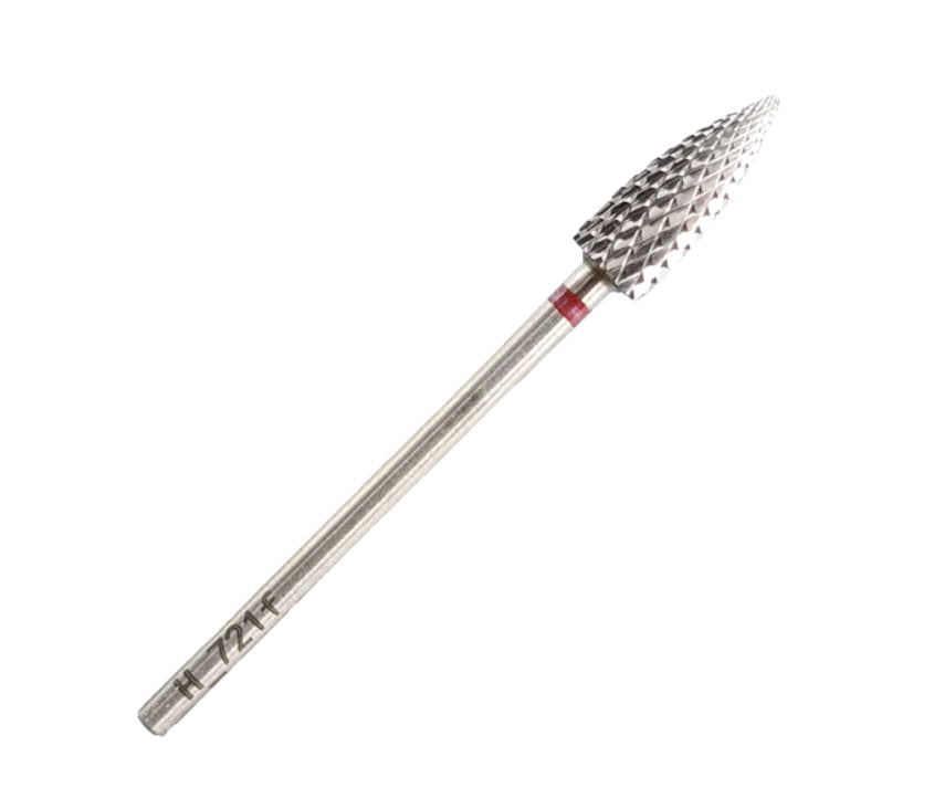 Nisima Carbide Nail Drill Bit Sharp Cone, 5.2 mm, Fine