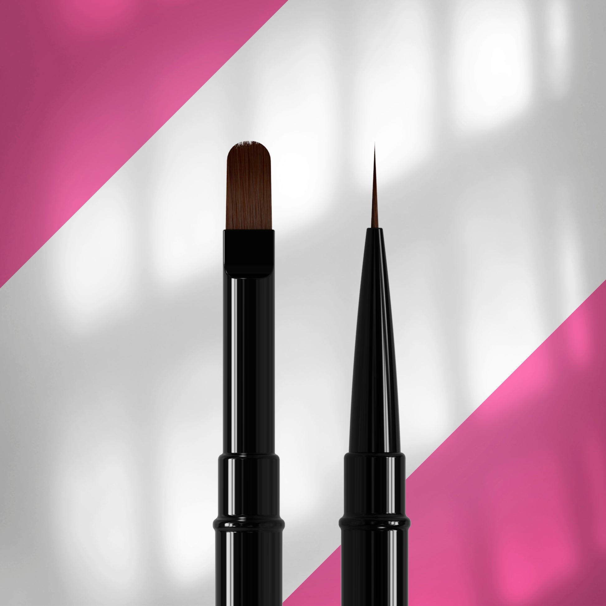 10 mm liner and 11 mm oval gel ends of STALEKS PRO EXPERT 03/06 brush