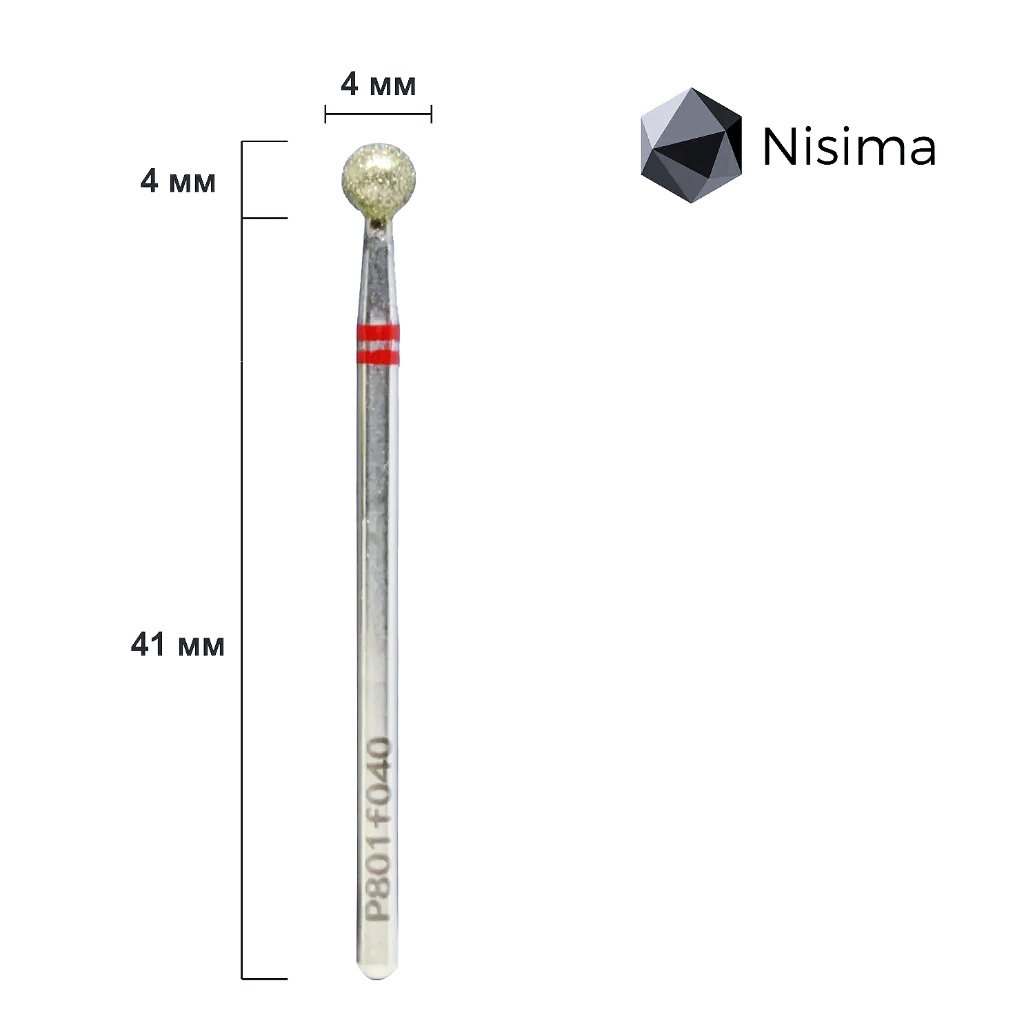 Nisima Professional E-File Bit Set, 7 pcs