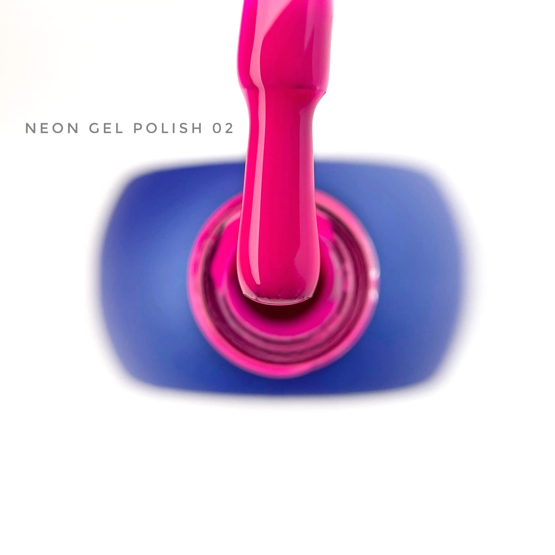 Touch Neon Gel polish, 9 ml - Fuchsia Pink