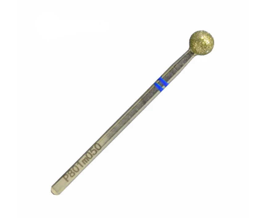 Nisima Diamond Nail Drill Bit Ball, 5 mm, Medium
