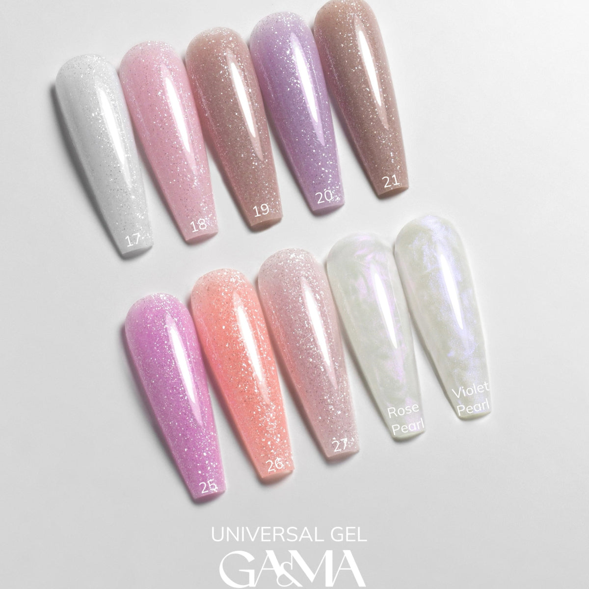 GA&MA Universal Gel, 15 ml - colour swatch