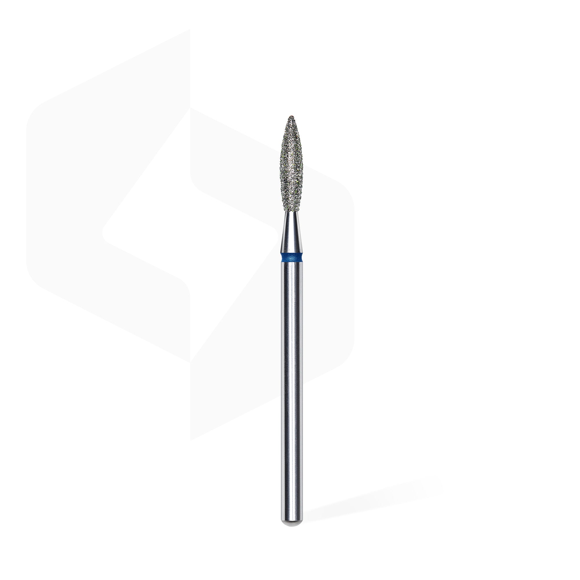 STALEKS PRO EXPERT blue flame diamond nail drill bit, 2.3 × 10 mm
