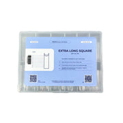 Touch Soft Gel Tips  - Extra long Square, 240 pcs 