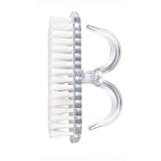Clear Ergonomic Nail Cleaning Brush with Cover
