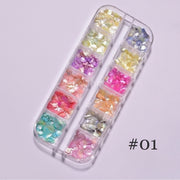 Natural Abalone Shell Nail Art Mix