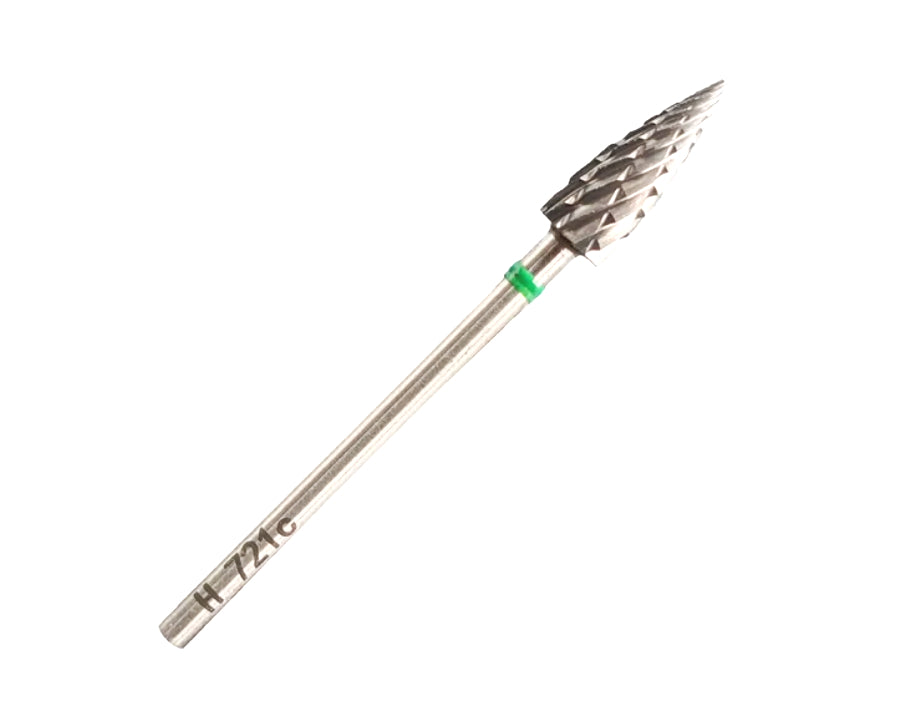 Nisima Carbide Nail Drill Bit Sharp Cone, 5.2 mm, Coarse