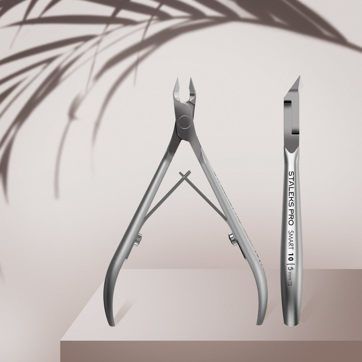 STALEKS PRO SMART 10 Professional Cuticle Nippers, 5 mm - NailGlow Supplies