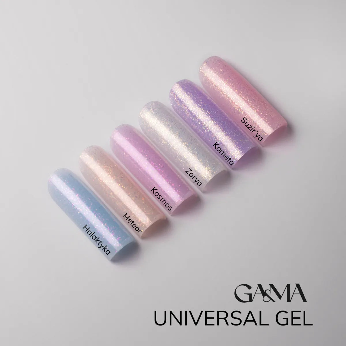 GA&MA Universal Gel, 15 ml - colour swatch