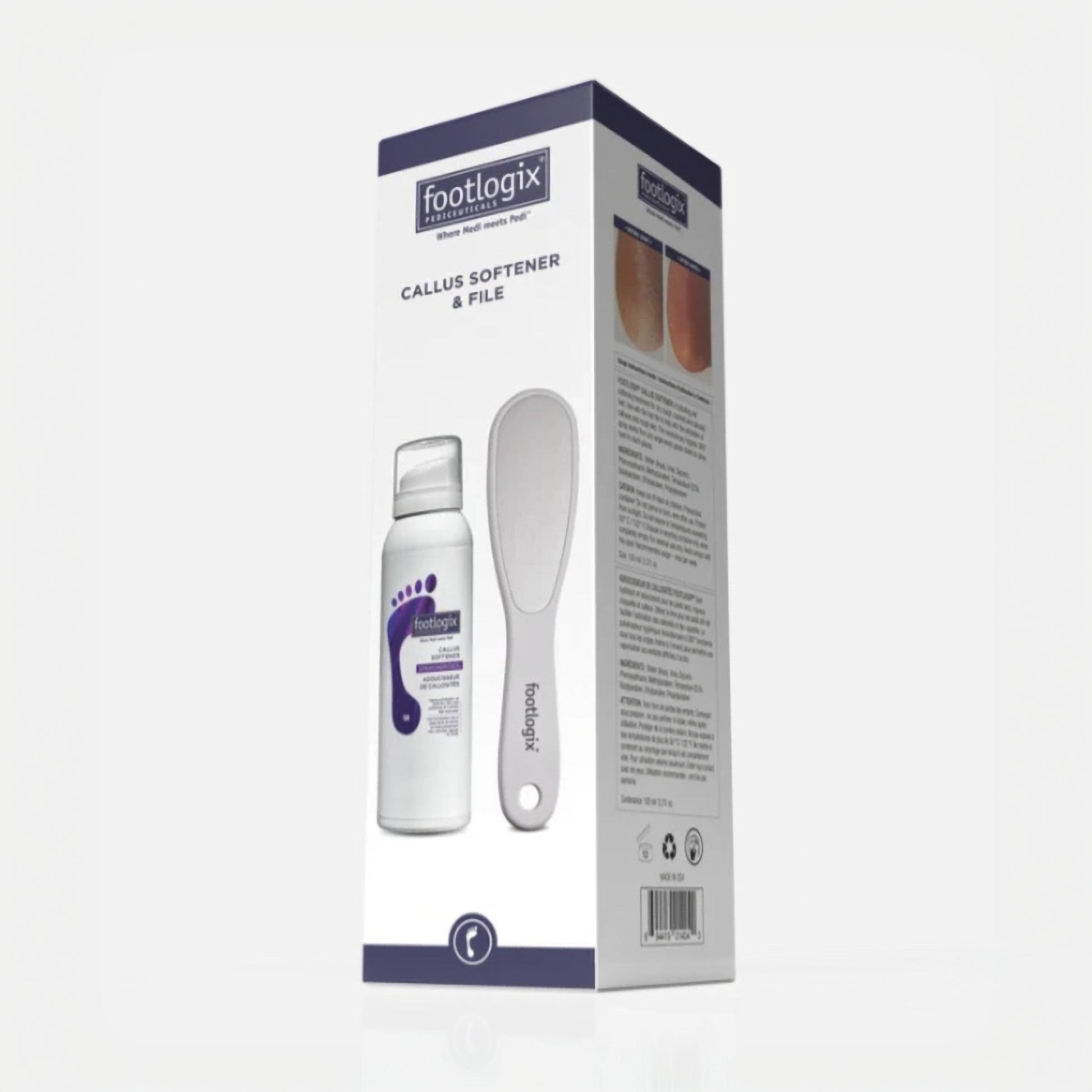 Footlogix Callus Softener & File Combo – 125 ml supporting product 