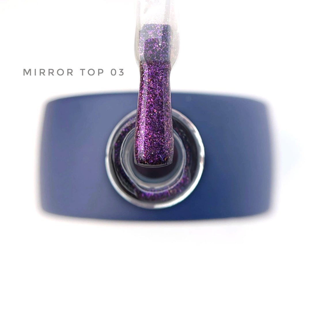 TOUCH MIRROR TOP, 13ml - NailGlow Supplies