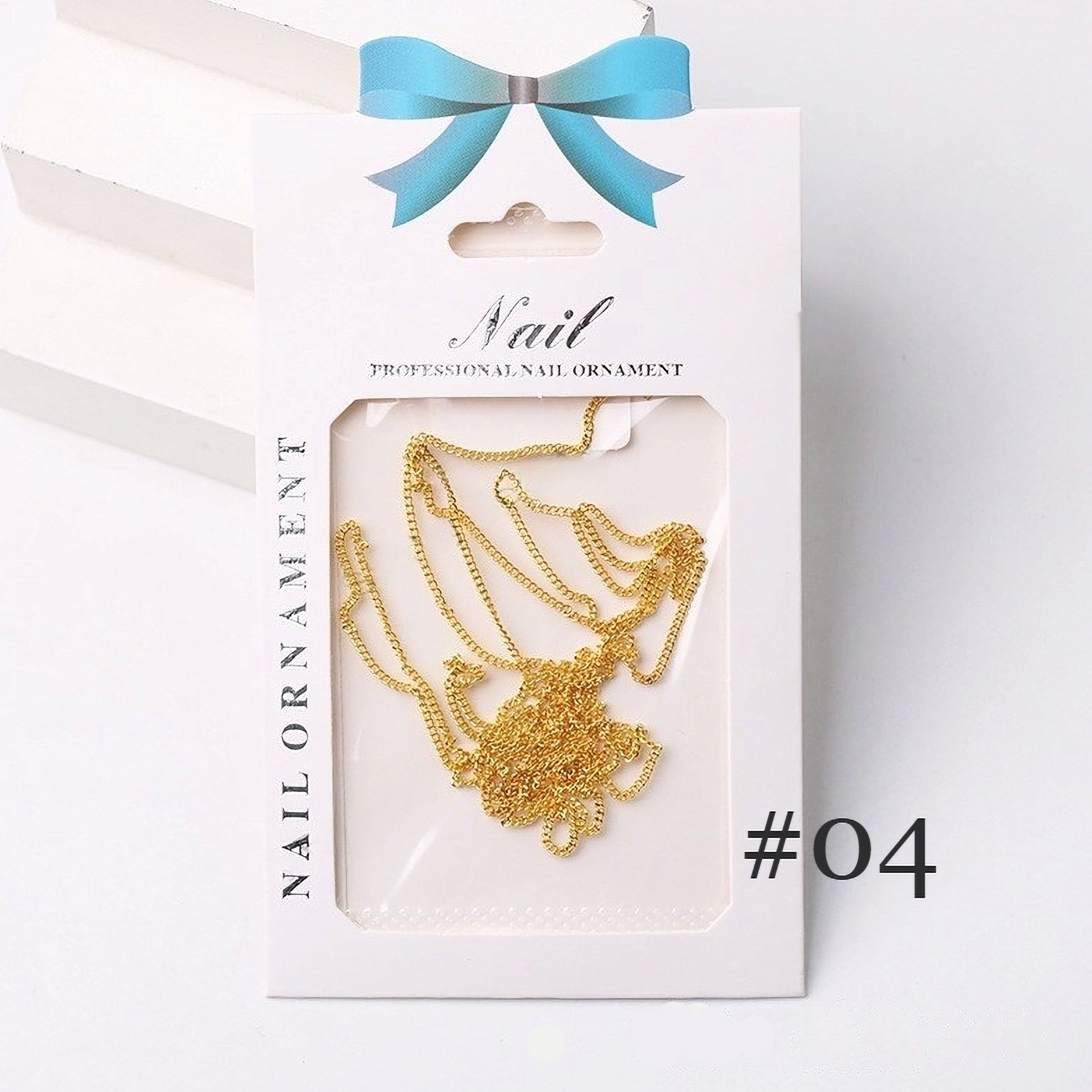 Ultra-Fine Crystal Nail Chain