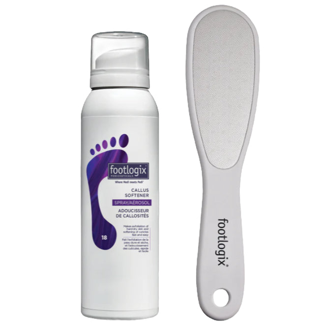  Footlogix Callus Softener & File Combo – 125 ml product packaging