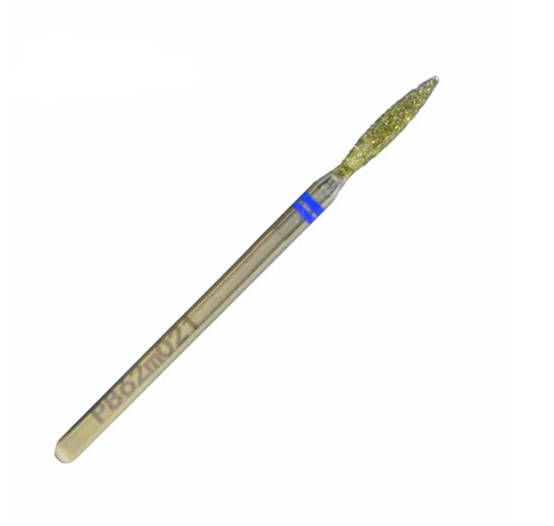 Nisima Diamond Nail Drill Bit Flame, 2.1 mm, Medium