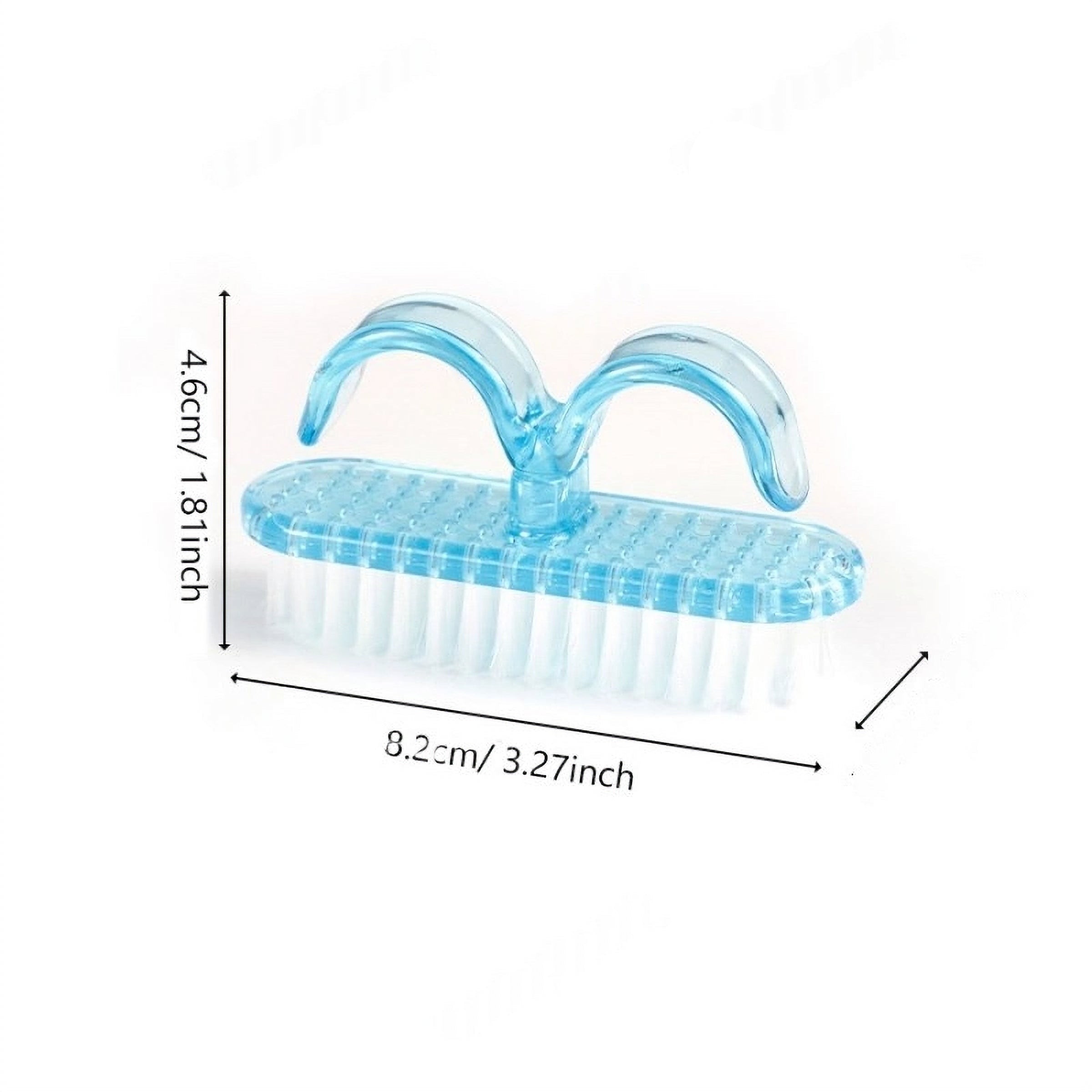 Aqua Ergonomic Nail Cleaning Brush with Cover