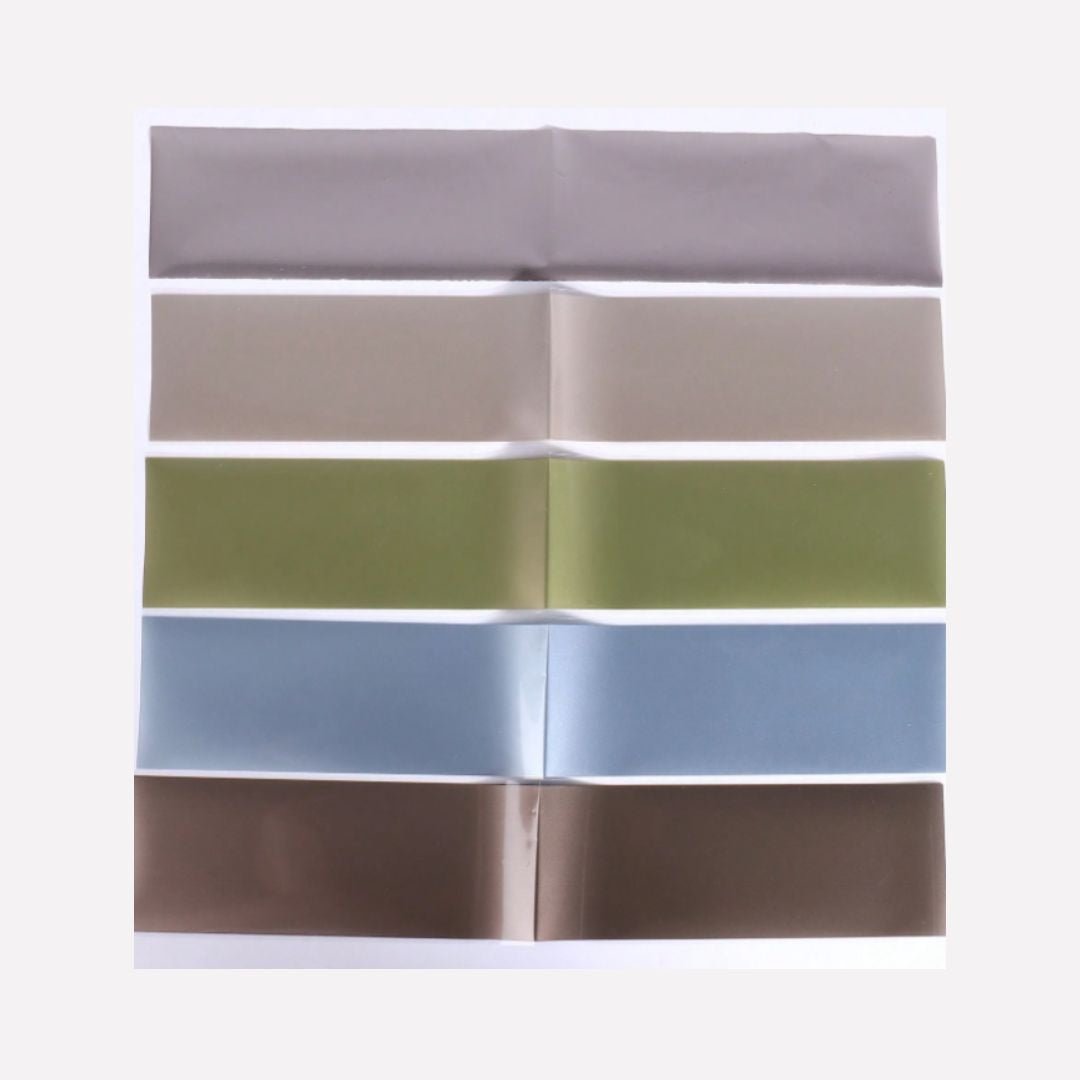 Silver & Cool Gold Transfer Nail Foil Set (10 Designs) - NailGlow Supplies