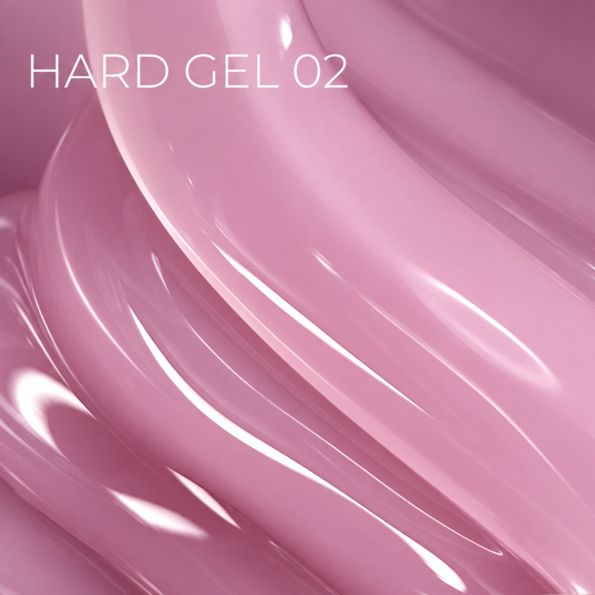 Touch Hard Gel 02 - Dusty Rose, 15ml