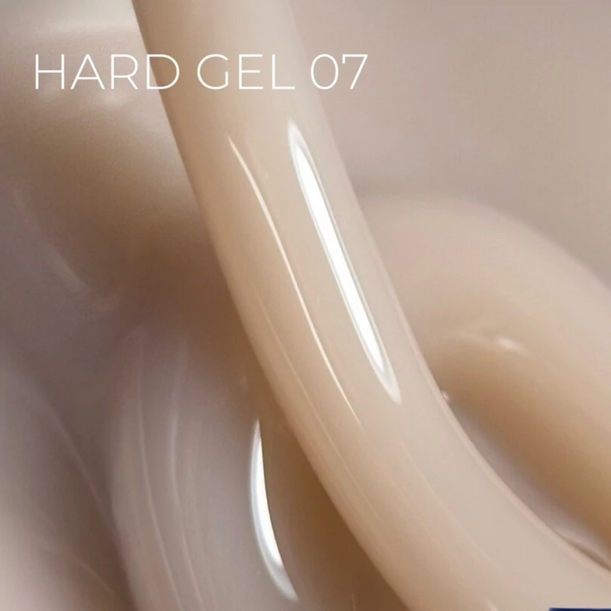 Touch Hard Gel 07 - Nude Beige, 15ml