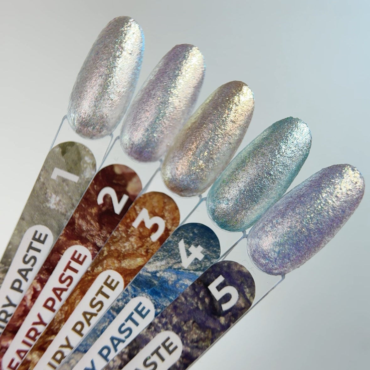 Touch Fairy Paste 5ml colour swatches