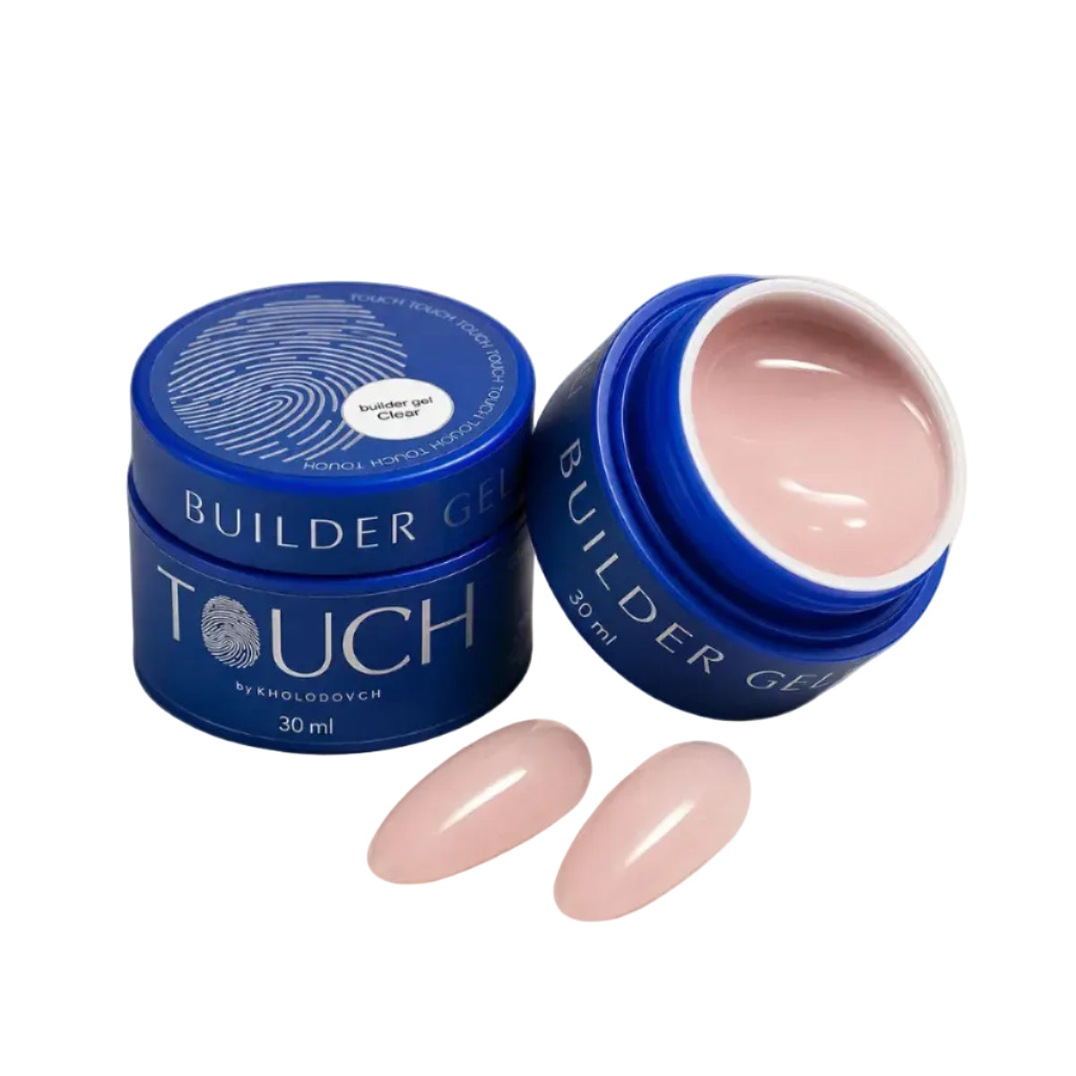 Touch Builder Gel jar with two colour switch