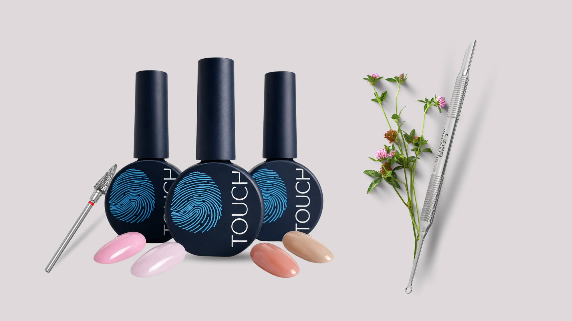 Touch gel polish bottles 