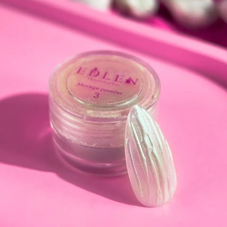  EDLEN Mirage Powder Fairy Dust green and pink shimmer effect