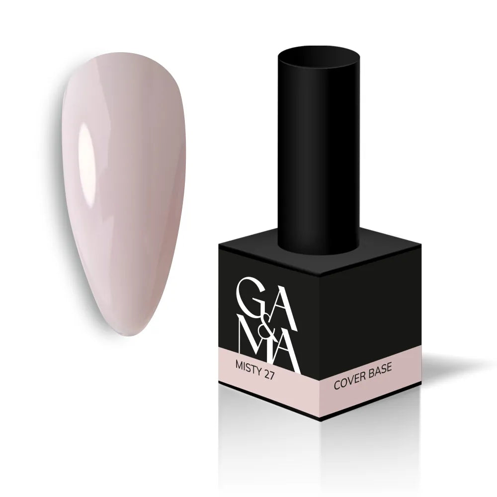 GA&MA Cover Base Gel, 15 ml, 027 – Misty