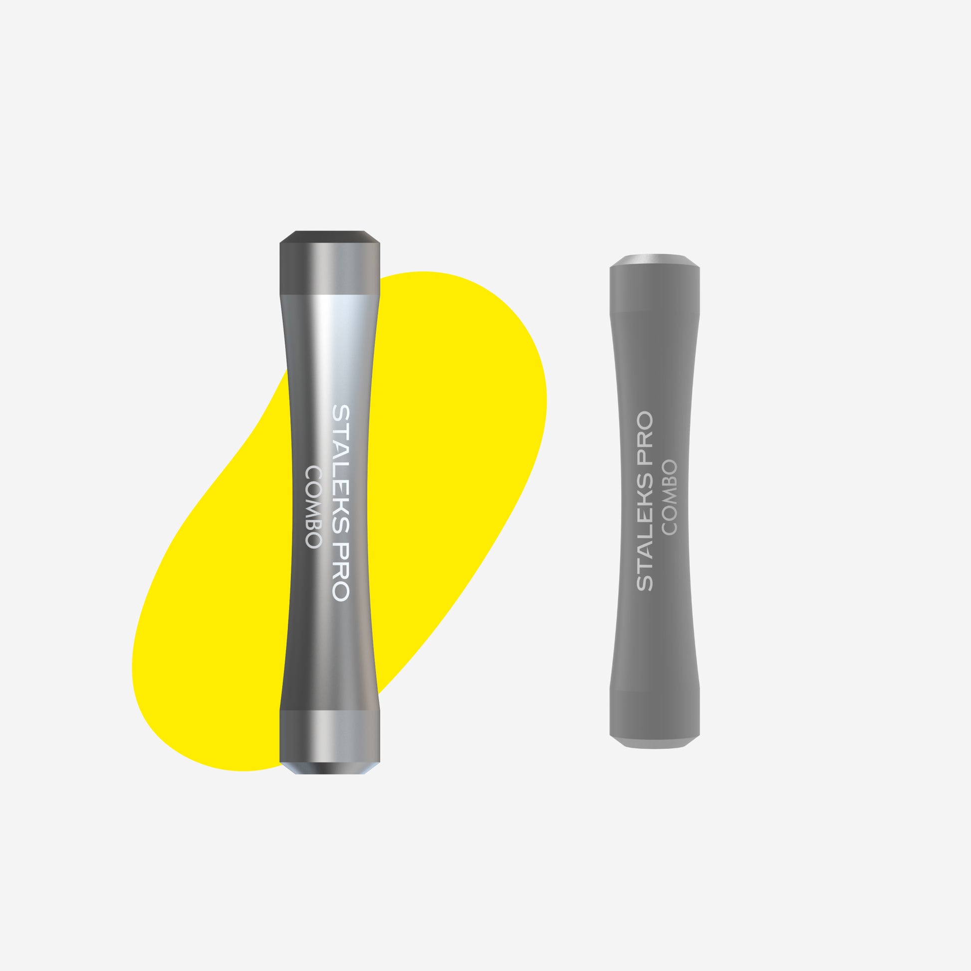 STALEKS PRO COMBO UNIQ 10 grey modular pusher handle for replaceable working parts