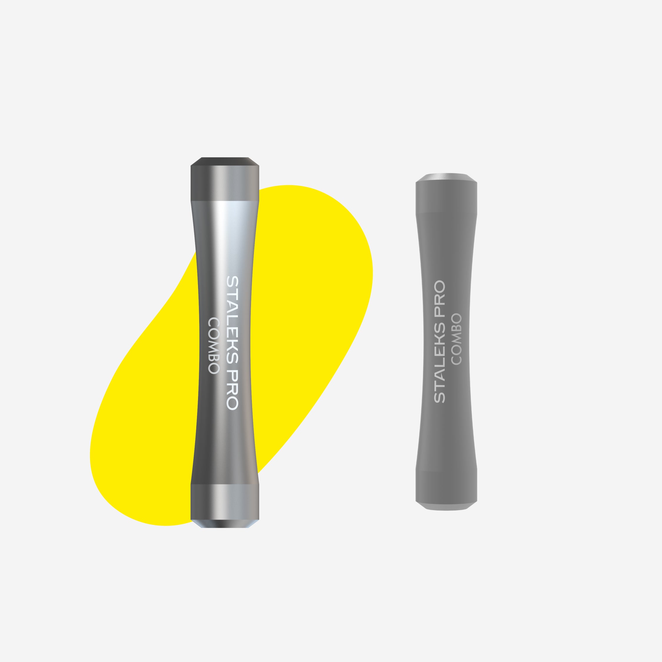 STALEKS PRO COMBO UNIQ 10 grey modular pusher handle for replaceable working parts