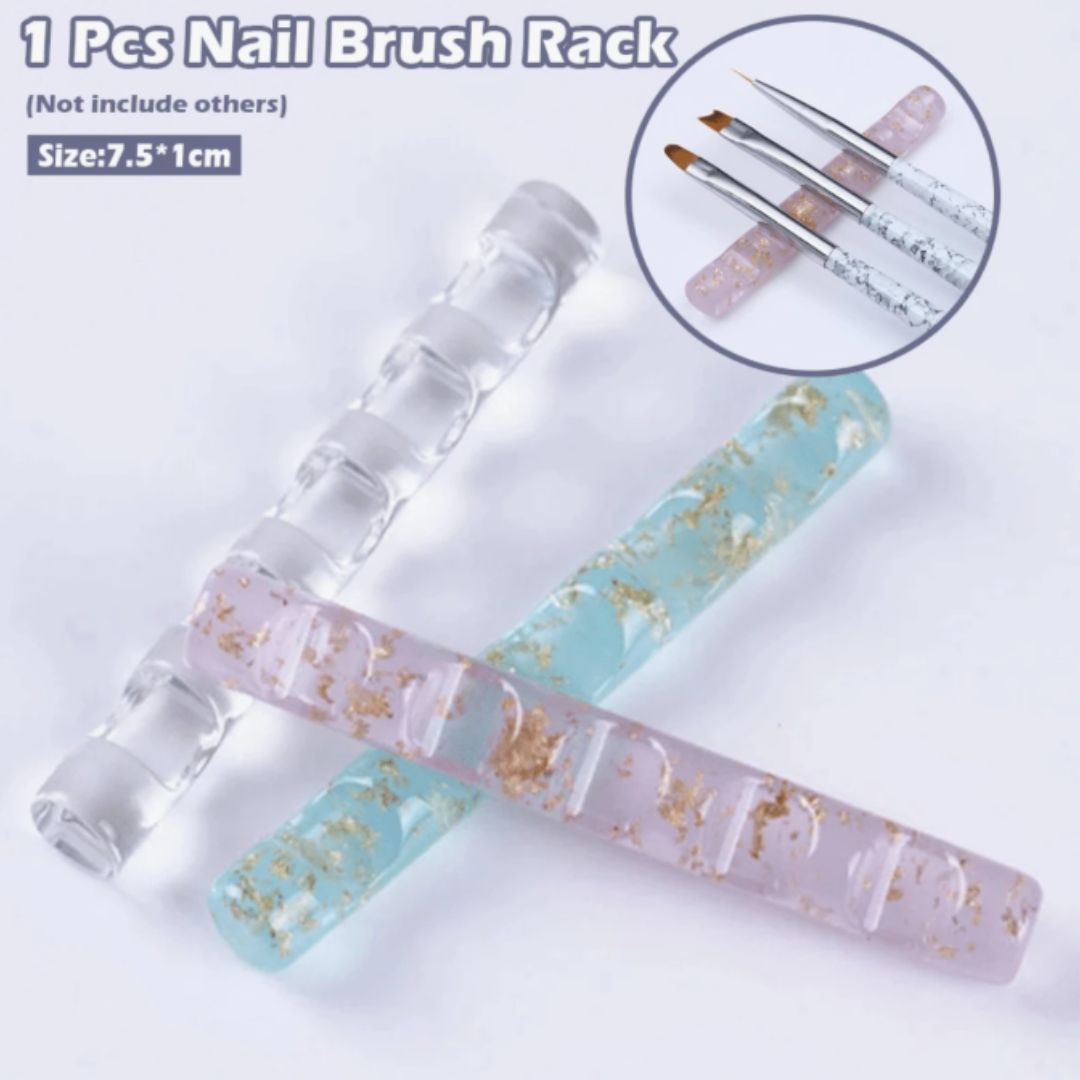 Acrylic Nail Brush Rack