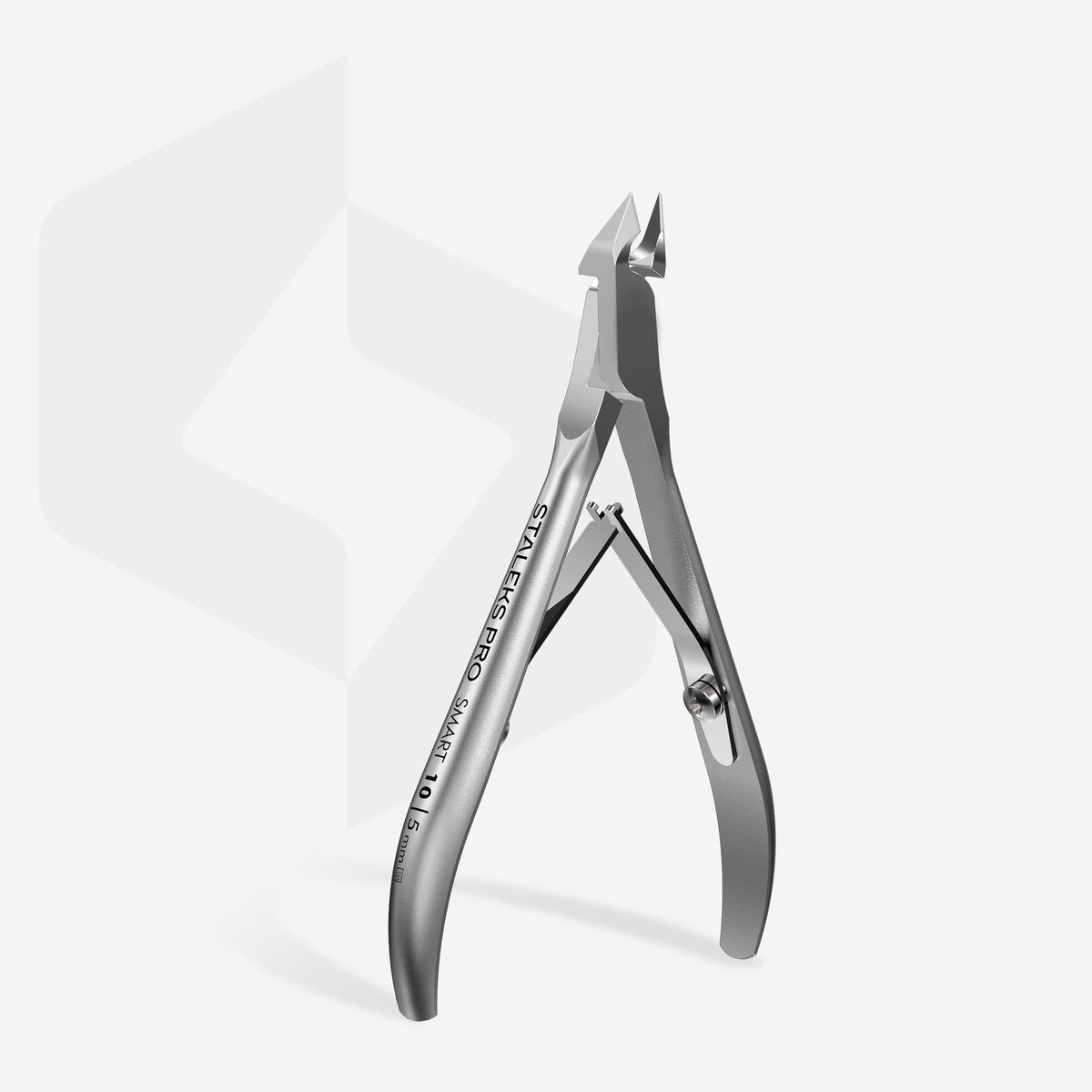 STALEKS PRO SMART 10 Professional Cuticle Nippers, 5 mm - NailGlow Supplies