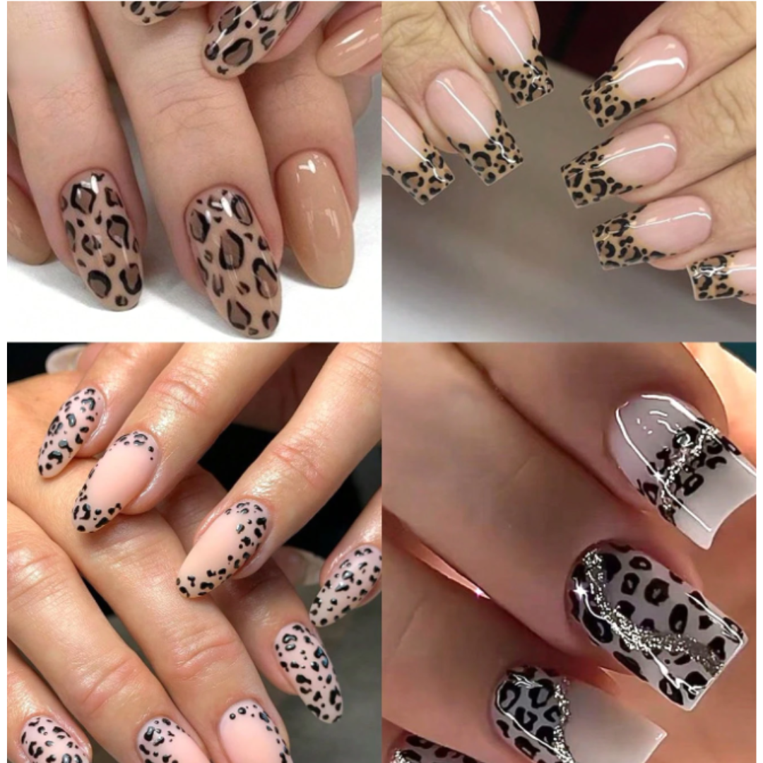 Wild Animal Print Transfer Nail Foil Set