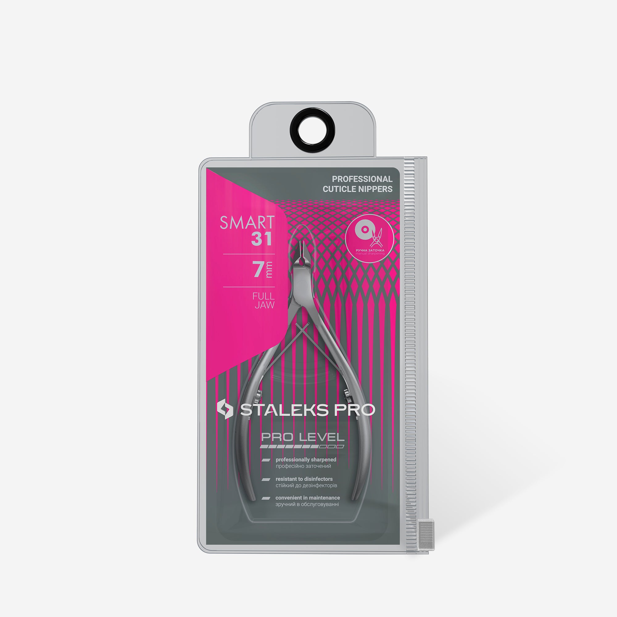 STALEKS PRO SMART 31 professional cuticle nippers with 7 mm blades