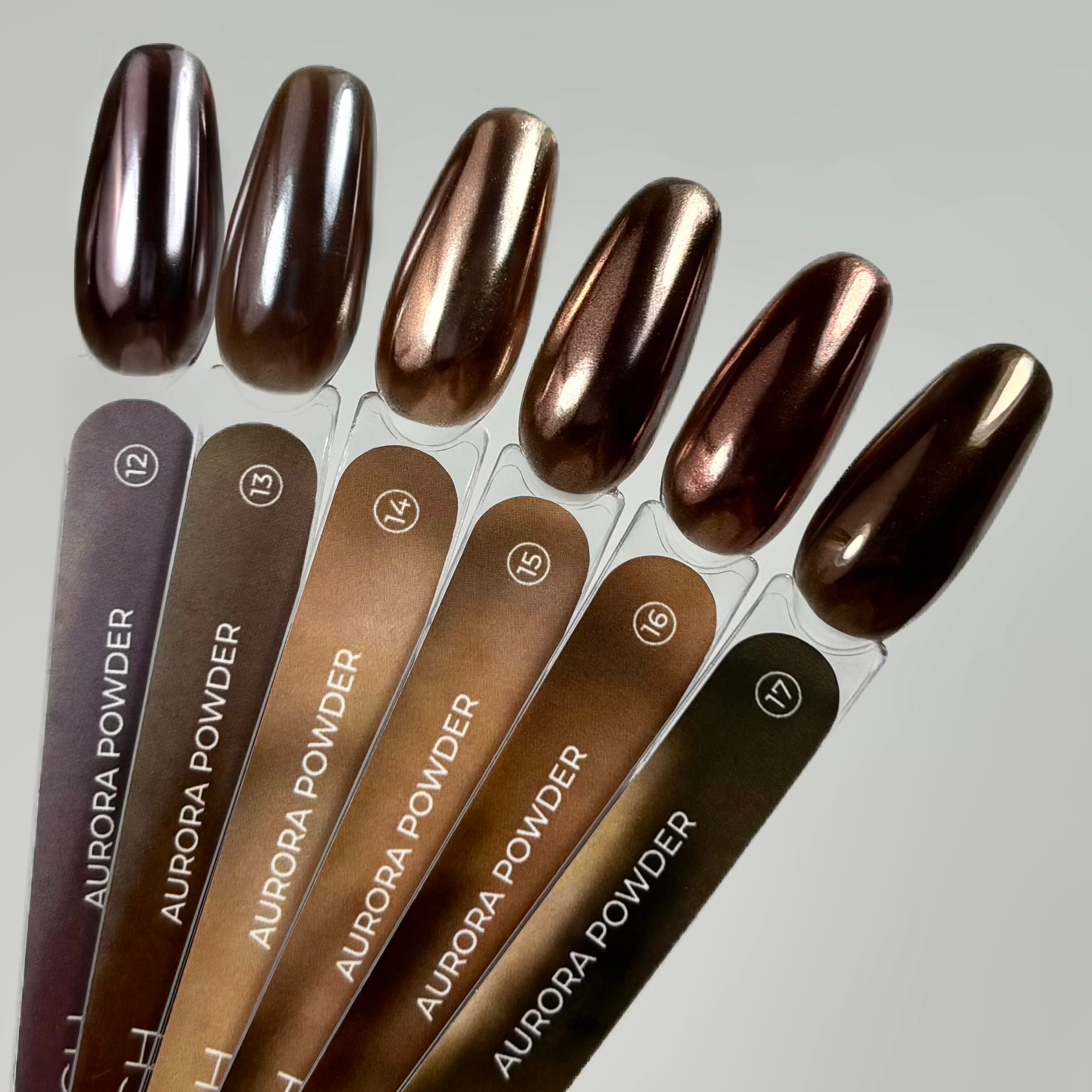 TOUCH Aurora Powder – 5 ml colour swathes