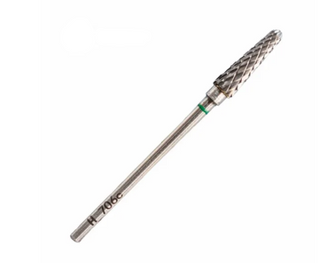 Nisima Carbide Nail Drill Bit Rounded Cone, 4 mm, Coarse