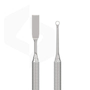 STALEKS PRO EXPERT 51 TYPE 1 stainless steel flat and loop manicure pusher