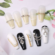 Ultra-Fine Crystal Nail Chain