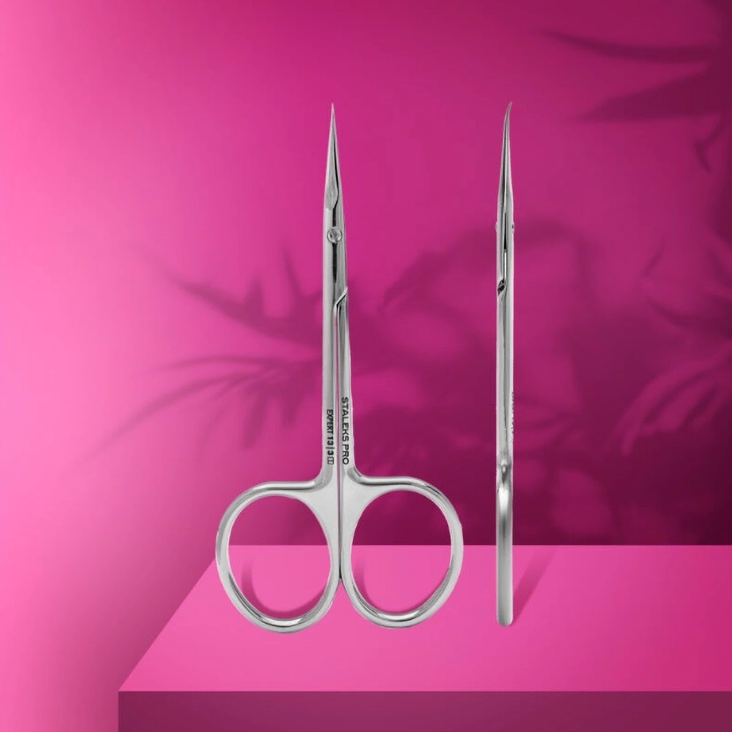 STALEKS PRO EXPERT 13 TYPE 3 left-handed hook cuticle scissors 