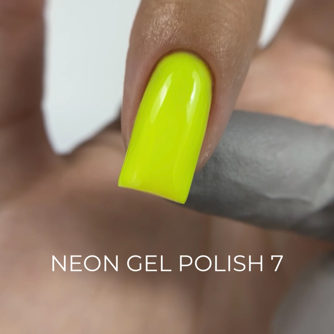 Touch Neon Gel polish, 9 ml -07 - manicure