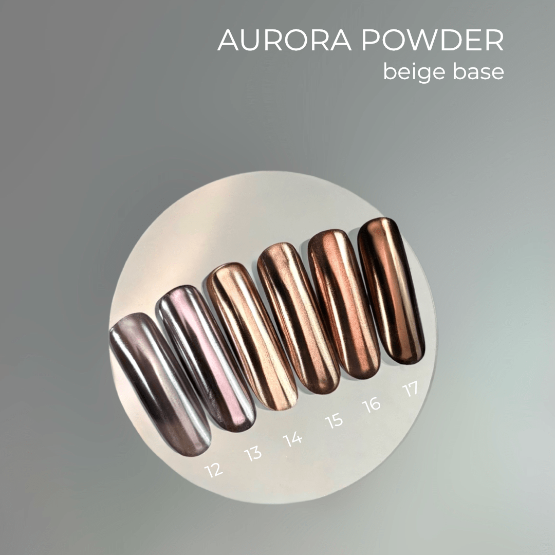 TOUCH AURORA POWDER, 5 ml - NailGlow Supplies