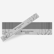 STALEKS PRO EXPERT 20 straight mineral nail files, 180/240 grit, 25 pcs