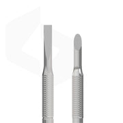 STALEKS PRO EXPERT 90 TYPE 5 stainless steel manicure pusher with bevelled and straight ends